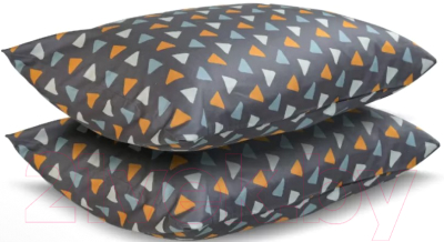 Комплект наволочек Tkano Wild TK20-PC0013 (2шт, Triangles)