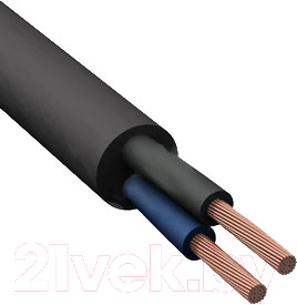 

Кабель силовой Ecocable, КГ 2x2.5 чер ТП