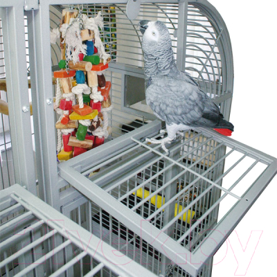 Клетка для птиц MONTANA Palace / K35031 (светло-серый)
