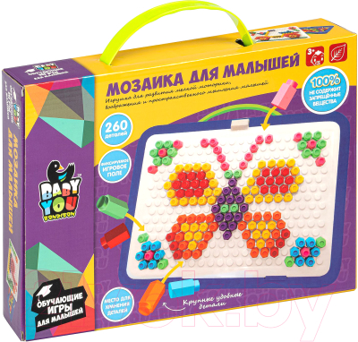 Развивающая игра Bondibon Мозаика для малышей / ВВ5026