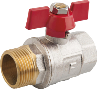 

Шаровой кран Ferro, Normal 25 3/4" НР-ВР KM21E