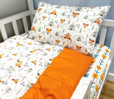 

Комплект постельный детский DreamTex, Хитрый лис 80x160