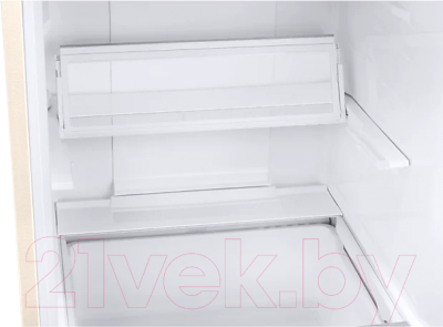 Холодильник с морозильником Samsung RB33A3240EL/WT