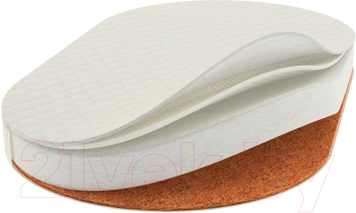 

Матрас в кроватку DreamTex, Круглый 75x125x9 / 3311