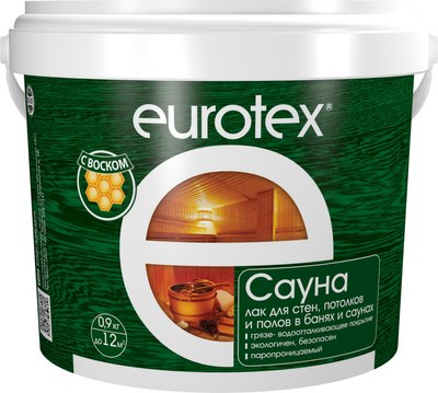 Лак Eurotex Сауна (900г)