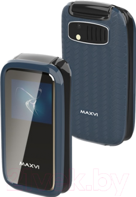 Мобильный телефон Maxvi E2 (маренго)
