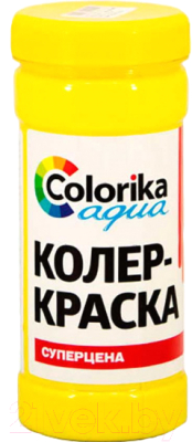 Колеровочная краска Colorika Aqua Желтый (500г)
