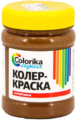 Колеровочная краска Colorika Aqua Коричневый (300г)