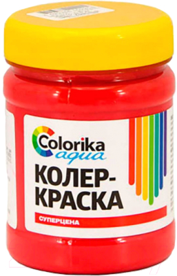 Колеровочная краска Colorika Aqua Красный (300г)