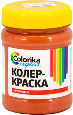 Колеровочная краска Colorika Aqua Красно-коричневый (300г)