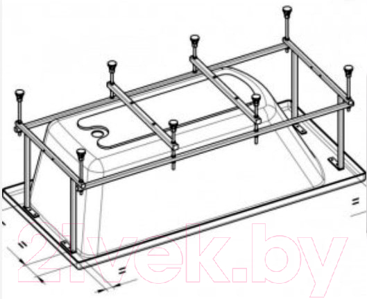 Ванна акриловая Roca Sureste 150x70 / ZRU9302778