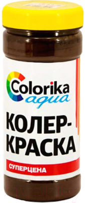Колеровочная краска Colorika Aqua Черный (500г)