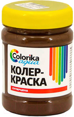 

Колеровочная краска Colorika Aqua, Коричневый, Шоколадный