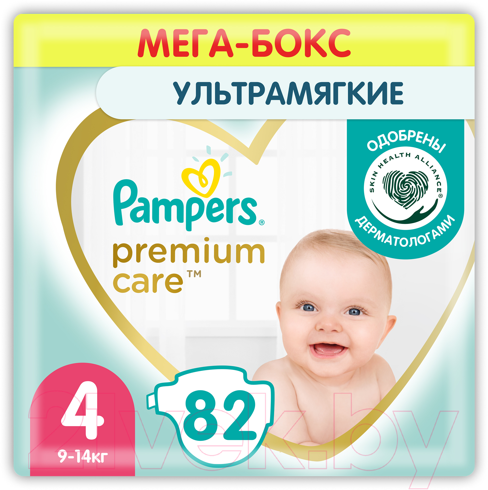 Подгузники детские Pampers Premium Care 4 Maxi (82шт)