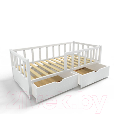 Комплект ящиков под кровать Dreams 90x180 / 2321 (белый)