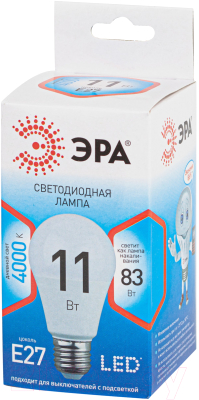 Лампа ЭРА LED A60-15W-840-E27 QX / Б0048353