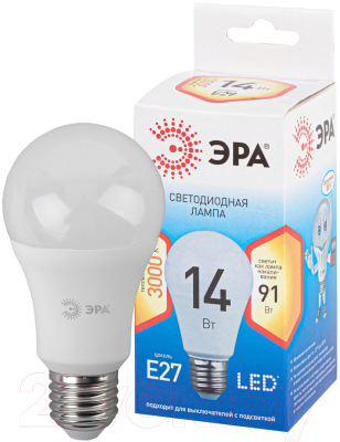 Лампа ЭРА LED A60-17W-827-E27 QX / Б0048354