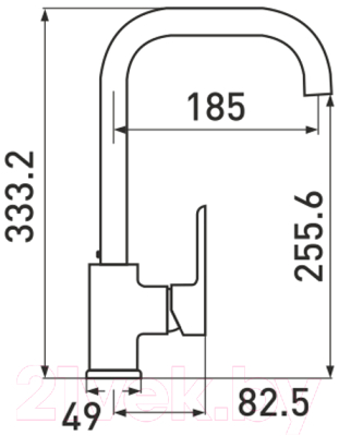 Смеситель Gross Aqua Loft 3243298С-В07