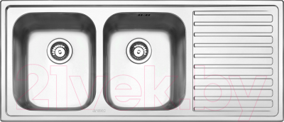 

Мойка кухонная Smeg, LL116D-2