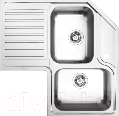 

Мойка кухонная Smeg, LL2AS