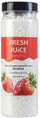 

Соль для ванны Fresh Juice, Superfood Strawberry & Chia