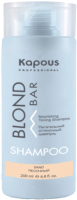 Оттеночный шампунь для волос Kapous Blond Bar Питательный Песочный (200мл) - 