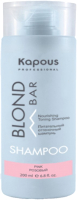 Оттеночный шампунь для волос Kapous Blond Bar Питательный Розовый (200мл) - 
