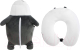 Миниатюра изображения товара Подушка на шею Miniso We Bare Bears U-образная регулируемая 1404 (панда)
