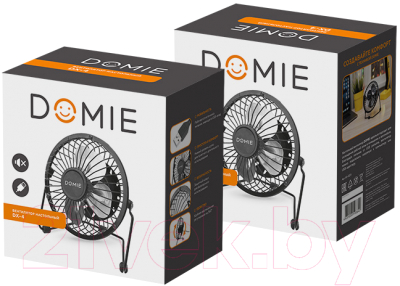 Вентилятор Domie DX-4 60-0225 USB (черный)