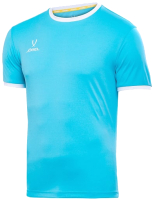 Футболка игровая футбольная Jogel Camp Origin Jersey / JFT-1020 (XL, бирюзовый/белый) -