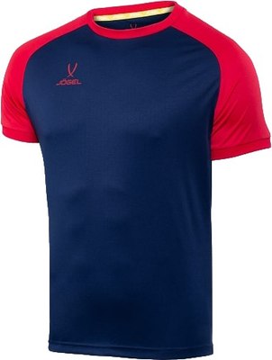 Футболка игровая футбольная Jogel Camp Reglan Jersey JFT-1021 (XXL, темно-синий/красный)