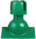 Аэратор коньковый Krovent Pipe-Cone для любого типа кровли RAL 6005 (зеленый) - 