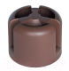 Колпак для вентиляционного выхода Krovent HupCap RAL 8017 (коричневый) - 