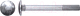 Болт Starfix Мебельный М12x50 DIN 603 / SMV1-97813-5 (5кг, с квадратом) - 