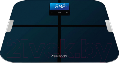 Напольные весы электронные Medisana BS 440 Connect (черный)