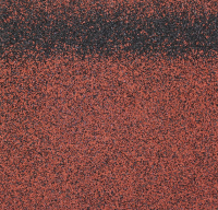Черепица коньково-карнизная Roofshield Красный 17/20м / HR-50 (6.6м2) - 
