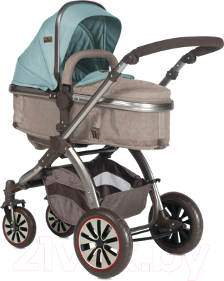 

Детская универсальная коляска Lorelli, Aurora 2 в 1 Beige Green Bear / 10020921846