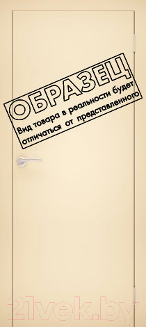 Дверной блок Та самая дверь Л3 ЗАЛ 150x210 правая (ваниль)
