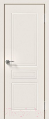 Дверной блок Та самая дверь Л4 СУ с порогом 80x210 правая (белый)