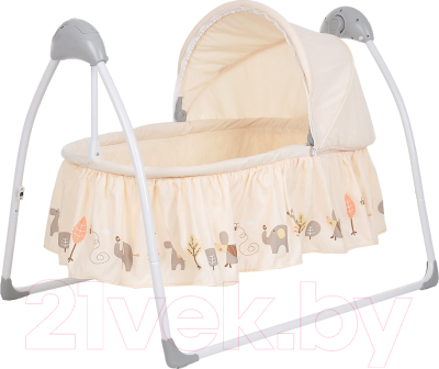 Качели для новорожденных Pituso Camellia Зоопарк / SG239 (бежевый)