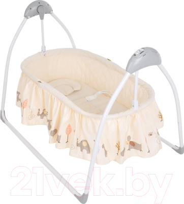 Качели для новорожденных Pituso Camellia Зоопарк / SG239 (бежевый)