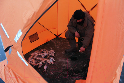 Палатка Woodland IceFish 2 / 0048933 (оранжевый)