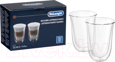 Набор стаканов для горячих напитков DeLonghi DLSC312