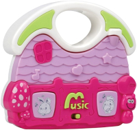 Развивающая игрушка Pituso Музыкальный дом / K999-105G (розовый) - 