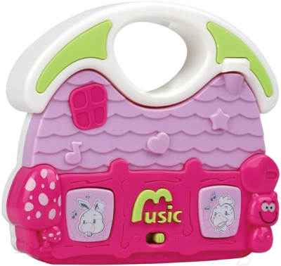 Развивающая игрушка Pituso Музыкальный дом / K999-105G (розовый)