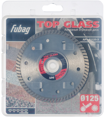 Отрезной диск алмазный Fubag 81125-3