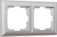 Рамка для выключателя Werkel W0022206 / a051024 (серебристый) - 