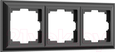 Рамка для выключателя Werkel W0032208 / a051026 (черный матовый)