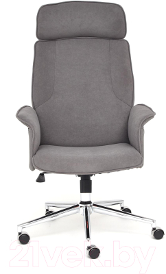 Кресло офисное Tetchair Charm флок (серый)