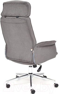 Кресло офисное Tetchair Charm флок (серый)